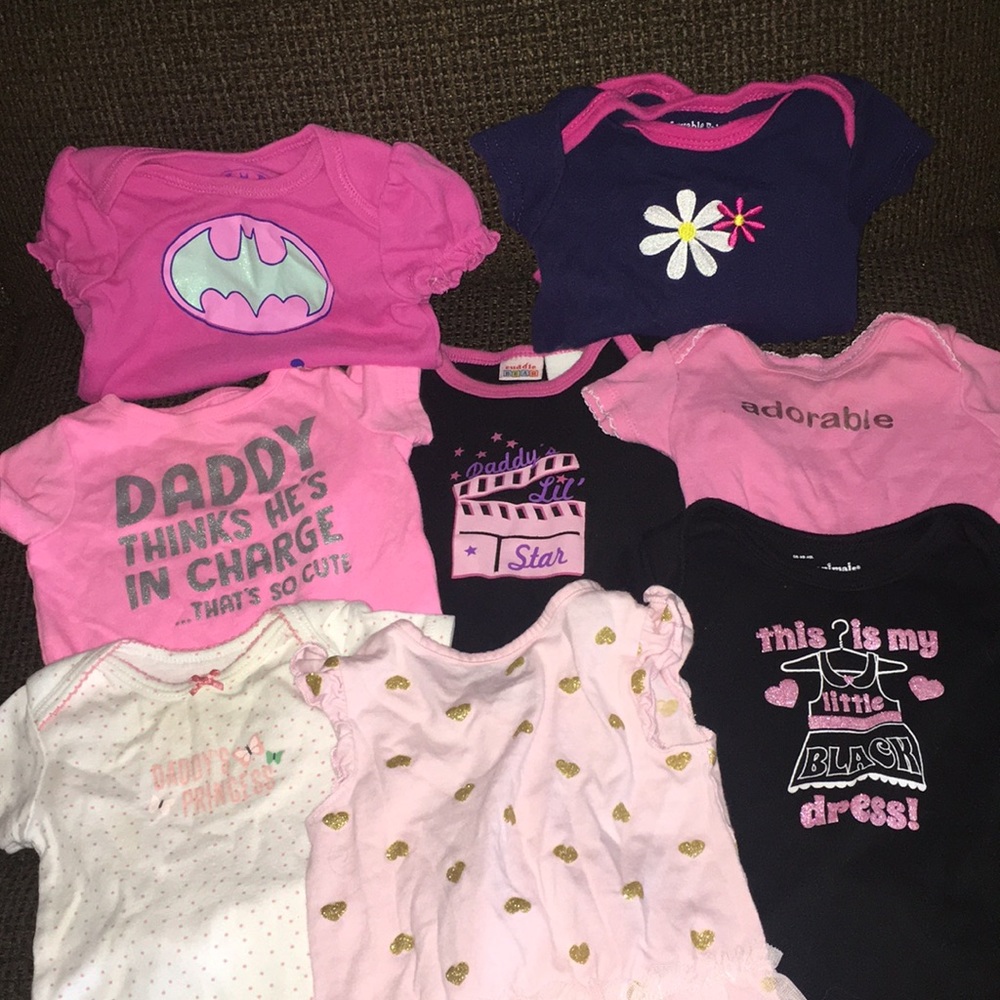 Baby Girl Onesies (3mo)